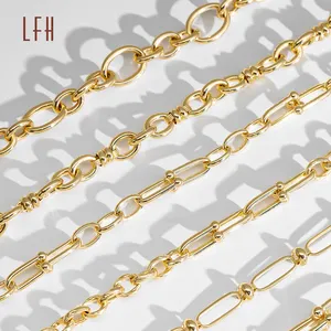 Großhandel 18 Karat Real Pure Solid Gold Kunden spezifisches Hohl ketten armband Oro 18 Karat Original Goldschmuck 18 Karat Real