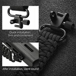 バイユヘン カスタマイズQDスリングスイベルセット クイックデタッチ スリングマウント ヘビーデューティー ハンティングアクセサリー - Product Image 5