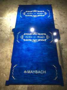 2023 set da pavimento per interni di furgoni di lusso personalizzati pavimento in legno per auto impermeabile per auto VIP Coach Business Cars - Product Image 6