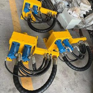 Tête hydraulique jaune pour équipement de forage, pièces de machines minières, moulage en acier au carbone - Product Image 5