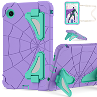 Étui antichoc pour enfants avec motif anime pour Samsung Tab A11 8.7 2025 Tab A9 8.7 2023 avec support et sangle d'épaule, coque de protection robuste OEM ODM