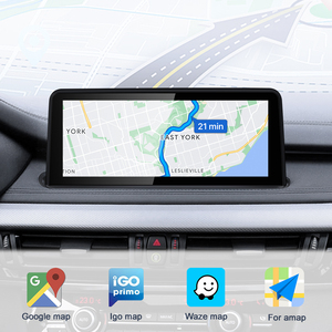 Lecteur multimédia automobile HFMidia Qualcomm Snapdragon 665 10,25 pouces Android 16 pour BMW X5 F15 X6 F16 NBT, autoradio - Product Image 5