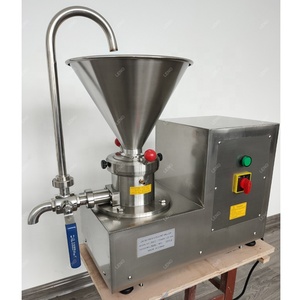 Máquina automática industrial para hacer mantequilla de maní pequeña, molino coloidal de pasta de nueces, Máquina rectificadora de nueces de anacardo - Product Image 4