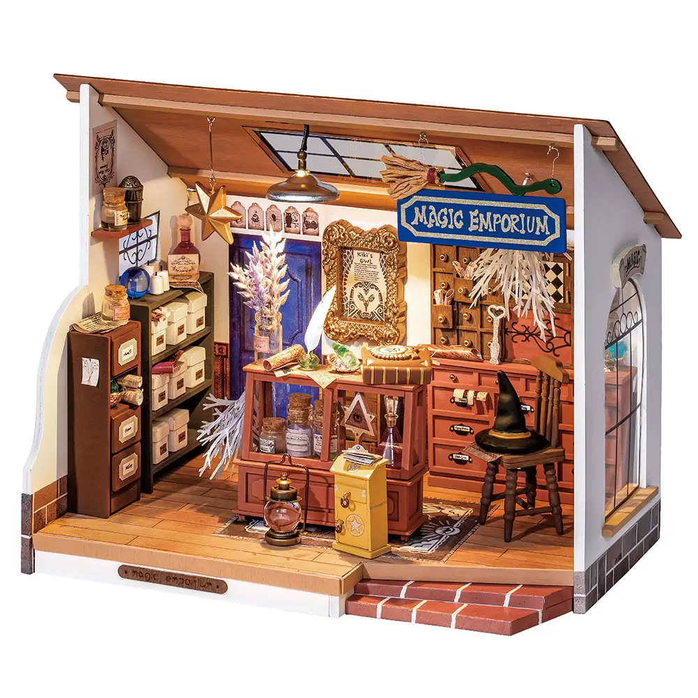 Robotime Rolife 3D Wooden Puzzles Toys Gifts Wood Crafts DG155 Kiki's Magic Emporium DIY Miniature Doll House