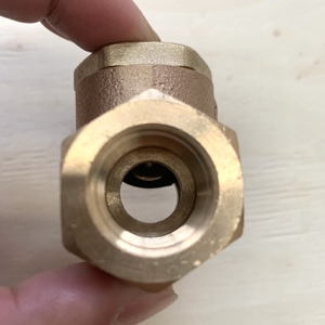Manual Brass Swing Check Valves Copper Spring Non Return Valve <strong>Water</strong> <strong>Pump</strong> Oil <strong>Gas</strong> Media - Product Image 4