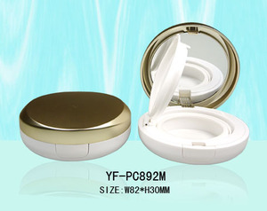 Estuche al por mayor para base de maquillaje con cojín de aire cuadrado, estuche para polvos compactos, envase cosmético de plástico ABS para maquillaje - Product Image 4