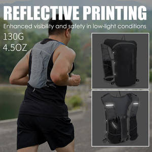 Chaleco de Hidratación para Correr, Maratón, Trail Running, Personalizable con Logotipo, Unisex, Ligero, Impermeable, de Poliéster - Product Image 4