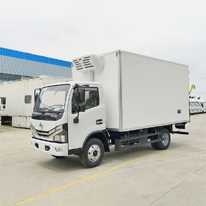 DONGFENG 4x2 New <b>Refrigerated</b> Truck 5 Ton Vegetables Fruits Ice Cream Fish Meat Freezer Frozen Truck - Product Image 3