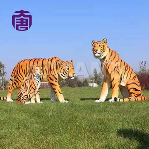 Lámpara LED 3D de Tigre Grande, Personalizada, Impermeable IP65, de Resina y Fibra de Vidrio, para Exteriores, Bodas, Festivales, Iluminación de Jardín, Paisajismo Navideño - Product Image 3