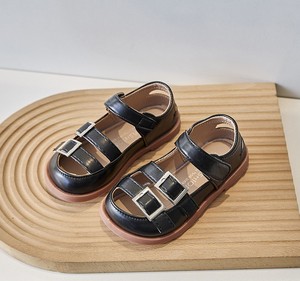 Chaussures de princesse rétro pour filles, en cuir souple, avec bride réglable, taille enfant mini et moyenne, pour l'été et le printemps, vente en gros mixte - Product Image 4