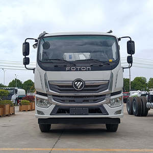 Camion de remorquage FOTON 4x2 8T de pointe, vente <span class=keywords><strong>d</strong></span>'usine, camion de remorquage à plateau plat, diesel, transmission manuelle, excellente capacité de remorquage - Product Image 4
