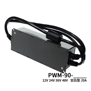 Fuente de alimentación del controlador LED de salida PWM de voltaje constante Meanwell de 90W 24V 3.75A 90W con serie de la serie de La PWM-90