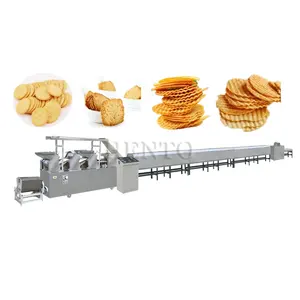La línea de productos de galletas hace la máquina/máquina para galletas/máquina de galletas que hace la línea de producción automática