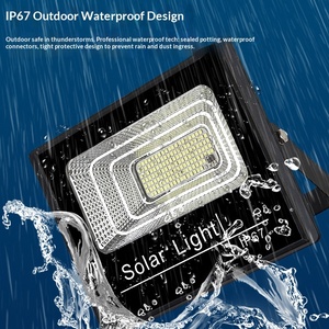OEM ODM Stock 300W <strong>Solar</strong> Flood <strong>Lights</strong> <strong>Outdoor</strong> Waterproof Remote Control IP66 High Brightness LED Lamp Garden Yard Road - Product Image 3