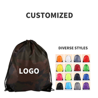AI-MICH Impression Personnalisée Logo 420D Polyester Gym Sport En Plein Air Été Bonne Qualité Sac À Dos À Cordon