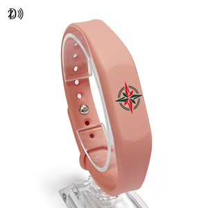 Có thể điều chỉnh biểu tượng tùy chỉnh dây đeo cổ tay <span class=keywords><strong>Mifare</strong></span> <span class=keywords><strong>desfire</strong></span> EV3 2K/4K/<span class=keywords><strong>8K</strong></span> RFID Vòng đeo tay RFID Silicone dây đeo cổ tay - Product Image 2