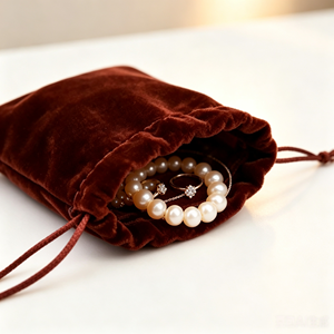 Sac à poussière en velours écologique OEM avec cordon de serrage, emballage cadeau personnalisé avec logo, pochette de rangement réutilisable, multicolore - Product Image 5