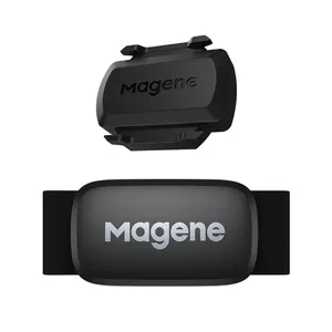 Magene S3 + Cadence Meter pour vélo Étanche IP66 Cycle Capteur de vitesse ANT + Vélo Ordinateur Capteur de fréquence cardiaque
