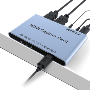 Xác minh nhà máy đúng 4K HDMI chụp thẻ ghi video 4K60 capturadora de HD Video Trò chơi chụp thẻ Thiết bị chơi game trực tuyến - Product Image 5