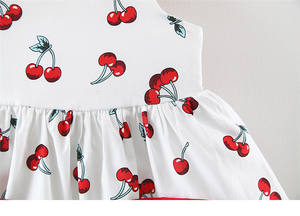 Vestidos de Fiesta para Niñas, Modelo Nuevo, Estilo Pakistaní, Disfraces de Princesa, Vestidos de Cereza con Dibujos Animados - Product Image 4