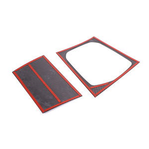 Accessoires d'intérieur en Fiber de carbone véritable pour <span class=keywords><strong>BMW</strong></span> Série <span class=keywords><strong>8</strong></span> M850i G14 G15 G16 2019-2022 Garniture de panneau de changement de vitesse à commande <span class=keywords><strong>centrale</strong></span> - Product Image 4
