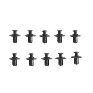 100PCS Bumper Clips Retainer Auto Car Plastic Rivets Fastener Fender