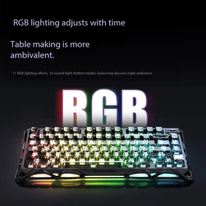 Teclado Mecánico GravaStar K1 Endless Black para el Hogar, Conexión Inalámbrica y por Cable, Tercera Conexión, 235 Horas de Larga Duración - Product Image 6
