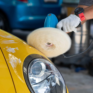 แผ่นขนสัตว์8 "ตะขอและห่วงยึดสำหรับตัดสารประกอบและขัดเงา-เหมาะกับการขัดรายละเอียดรถยนต์-ขัดเงา - Product Image 4