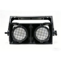 Projecteur LED COB 2 Yeux 200W RGBW 4-en-1 DMX pour Éclairage de Scène Concert Mariage Fête