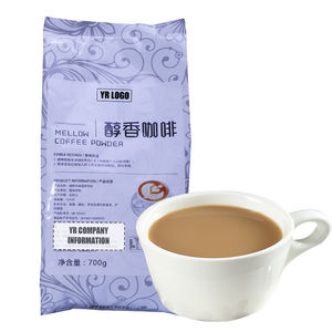 3-en-1 Sachets de Café Minceur Goût Doux Poudre de Latte Instantanée Lyophilisée en Vrac Certifié BPF Saveurs Fruits Crème Noix Promotion - Product Image 2