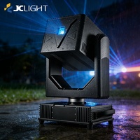 Projecteur laser de scène à tête mobile, étanche, animation couleur intégrale, 10W/20W/30W, avec contrôle DMX512, IP65 RGB, pour discothèques et événements DJ