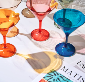 Livraison gratuite, vente en gros, ensemble de 6 verres à cocktail pour mariages, fêtes, restaurants, fournitures de bar, verres à eau en verre transparent - Product Image 6