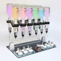 Nouvelle Machine de Remplissage de Parfum Manuelle à Engrenages pour 12 Bouteilles en Plastique, Modèle 2024, Économique, pour Bar à Parfums