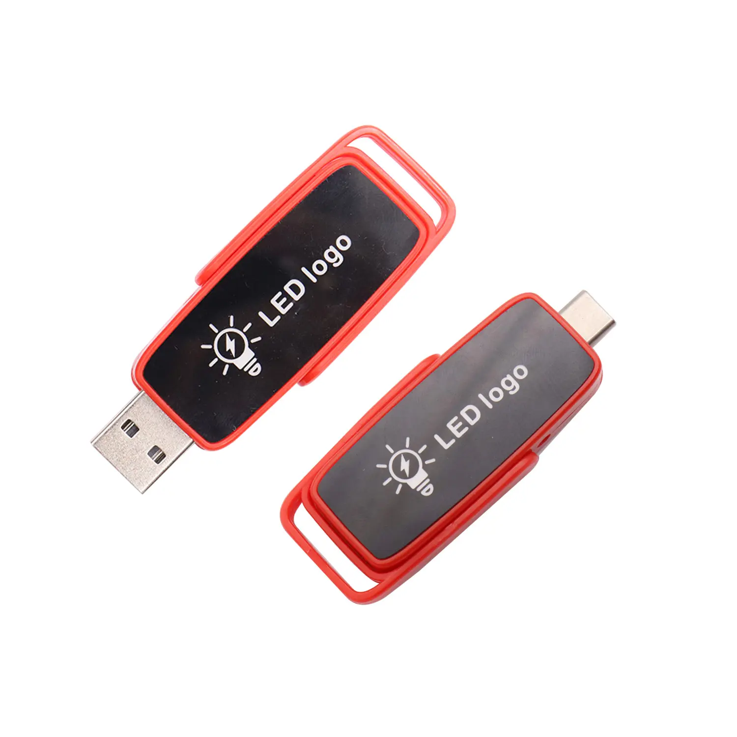 Wholesale Stick 4gb 8gb 16gb 32gb 64gb 128gb PenDrive USB2.0 3.0 Stick Thumb Drive USB Flash Drives LED Light USB Key