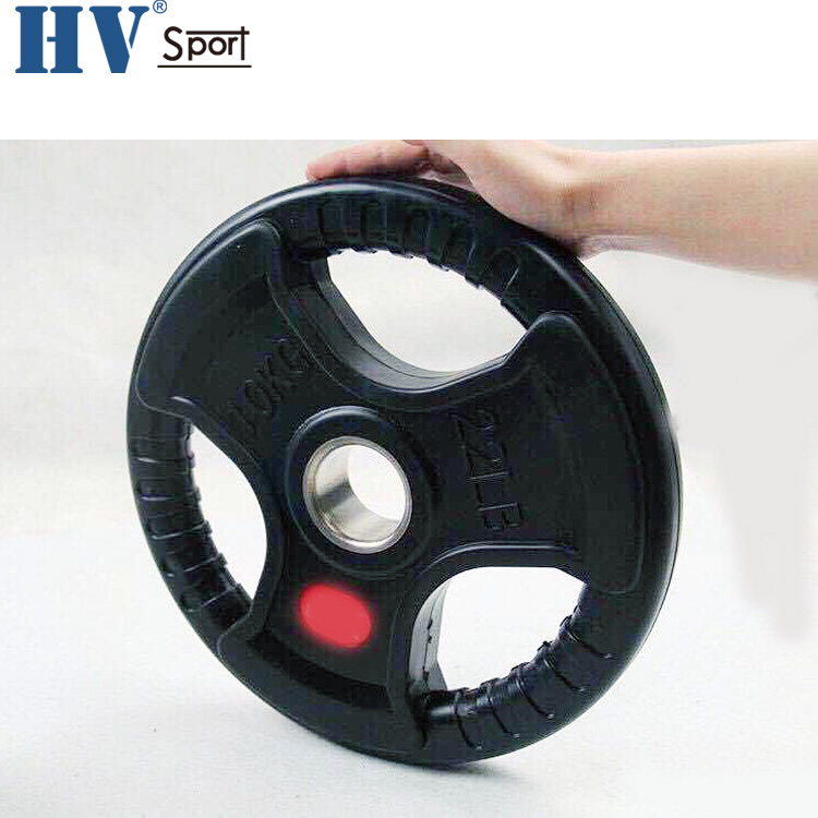 Тренажерный зал с резиновым покрытием черный амортизирующая пластина штанга Грузоподъемная пластина