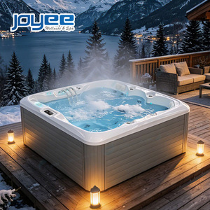 JOYEE Proveedor Dorado de Spas, Jacuzzi para <span class=keywords><strong>5</strong></span> Personas, Fabricante OEM, Jacuzzi Moderno para Villas y Hoteles, Bañera de Hidromasaje Económica - Product Image 1