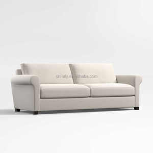 طقم أريكة لغرفة المعيشة فاخرة مريحة من القماش قابلة للتحويل أثاث غرفة المعيشة أريكة مقعد كبير مع مسند للنوم - Product Image 2