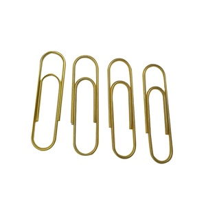 Văn Phòng Phẩm Trường Học Cung Cấp 100Mm Vàng Kim Loại Các Loại Kẹp Giấy Tùy Chỉnh Hình Dạng Kẹp Giấy - Product Image 1