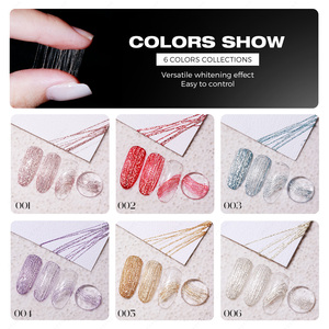 Jting thiết kế mới nhất 6 màu sắc Carat <span class=keywords><strong>Flash</strong></span> Spider gel sơn móng tay một bước hình thành gel đánh bóng OEM bán buôn Nail Nguồn cung cấp nghệ thuật - Product Image 4