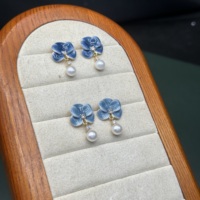 Boucles d'oreilles en perles d'eau douce, boucles d'oreilles en argent sterling 925, boucles d'oreilles clous en perles, ensemble de créoles en argent sterling, clous en argent sterling 925