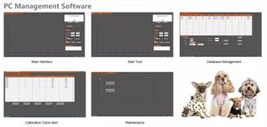 Máquina quantitativa do imunoensaio da fluorescência do analisador CRP POCT das hormonas diagnósticas animais para o veterinário - Product Image 6