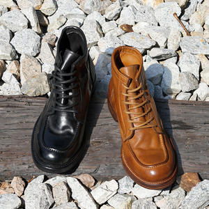 Chaussures plates décontractées et habillées pour hommes en cuir véritable respirant, légères, à enfiler, avec semelle extérieure en caoutchouc antidérapante - Product Image 2