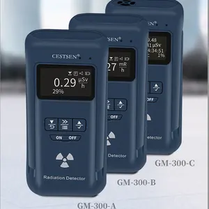GM300 Dosimeter Personal Geiger tabung penghitung sinar beta keras sinar gamma dan sinar X Alarm dosimeter radiasi pribadi