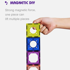 139Pcs DIY Aimants Carreaux de Construction avec ABS CE CPC STEAM Magnetic Blocks Sets - Product Image 6