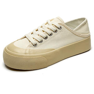 Zapatillas de Lona para Mujer <span class=keywords><strong>Color</strong></span> Caramelo 2026, Plataforma con Aumento de Altura, Transpirables, <span class=keywords><strong>Mocasines</strong></span> de Goma - Product Image 5