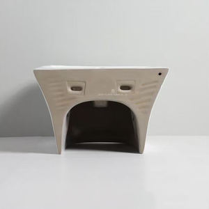 Lavabos de salle de bain de haute qualité en Chine, lavabo pour se laver les <span class=keywords><strong>mains</strong></span>, articles sanitaires en céramique, lavabo rectangulaire mural pour projets de salle de bain d'hôtel - Product Image 3