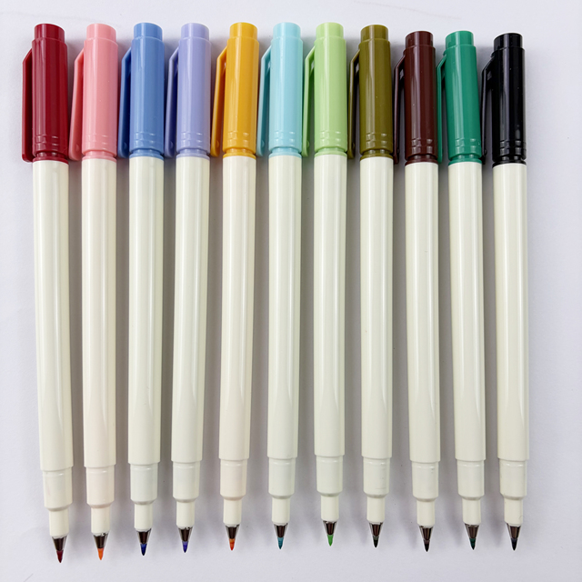 KHY 24 Colors Calligraphy Brush Pens for Hand Lettering, Calligraphy, Drawing, Writing Soft Brush Tip Pens