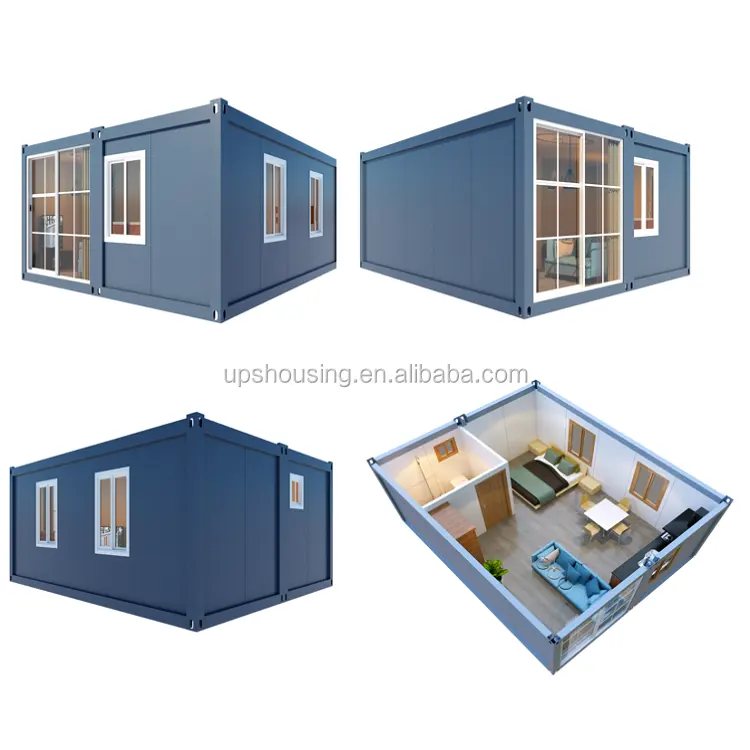UPS 2020 new design container shelter luxury container houses 40ft villa containers house german