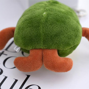 <span class=keywords><strong>Brutto</strong></span> <span class=keywords><strong>e</strong></span> carino portachiavi in peluche di Avocado con ciondolo in peluche di frutta portachiavi Avocado piccola bambola Mini Avocado giocattolo peluche ciondolo - Product Image 4