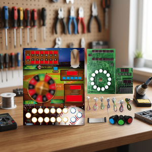 FRO TR3 Kit Mario Complete Arcade PCB Kit <b>Wheel</b> Game Mainboard Display <b>Board</b> Wire Harness Push Buttons English US Plug Made - Product Image 2